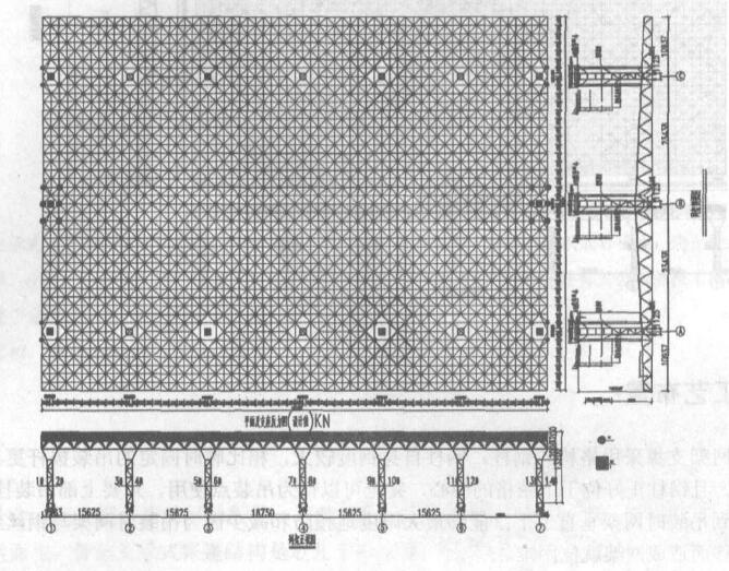 大型网架设计图